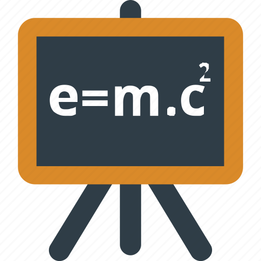 Einstein formula, emc2, formula, physics, scientific formula icon icon - Download on Iconfinder