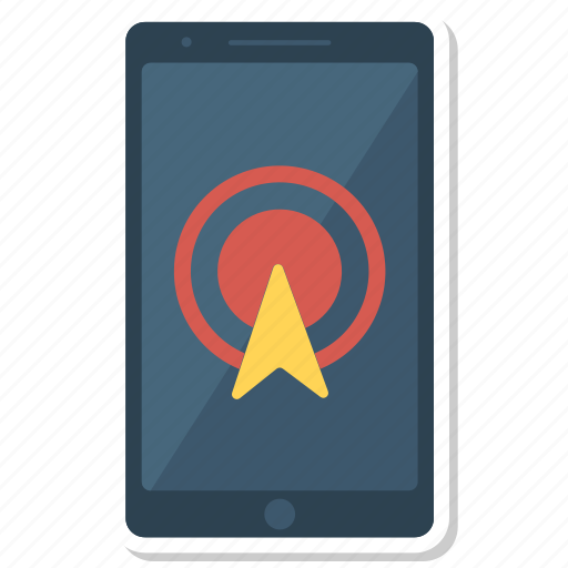 Map, mobile, navigation icon - Download on Iconfinder