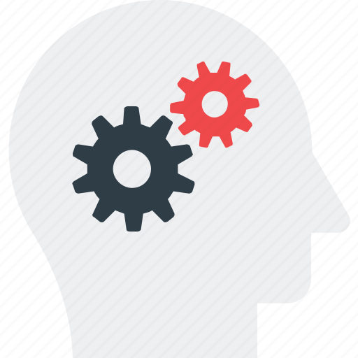 Brain concept, brain gear, head gear, ideas icon icon - Download on Iconfinder