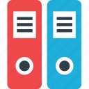 archives, documents, file folder, file storage, files rack icon