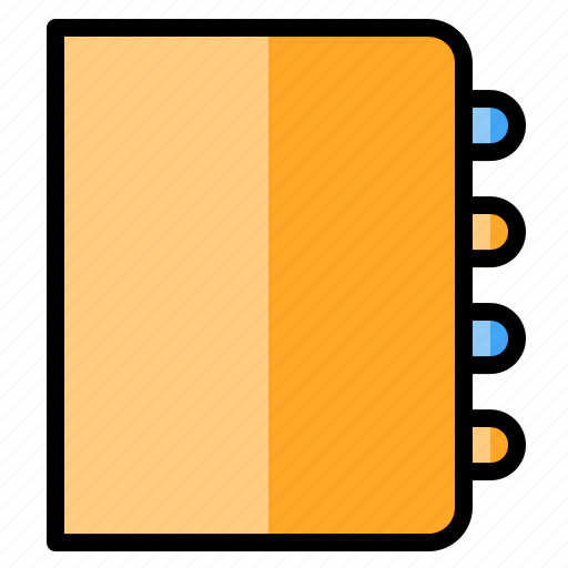 Address book, agenda, bookmark, business, diary, notebook, office icon - Download on Iconfinder