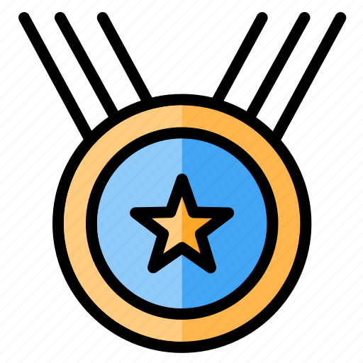Award, champion, medal, reward, star, trophy, winner icon - Download on Iconfinder