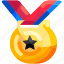 achievements, awards, bukeicon, education, gold, medal, stars 