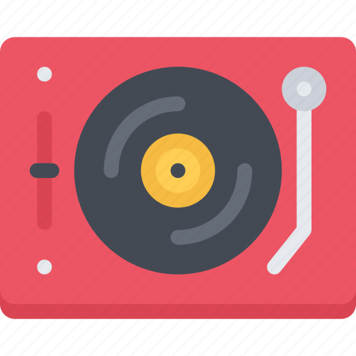 Appliances, electronics, gadget, player, technology, vinyl icon - Download on Iconfinder