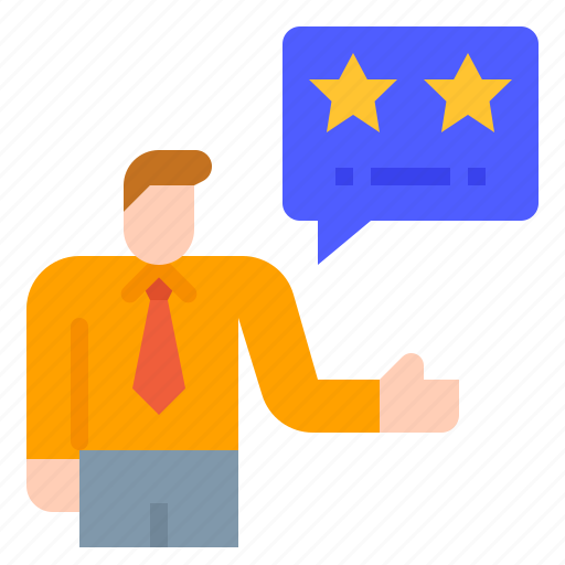 Feedback, presentation, rating, review, skills icon - Download on Iconfinder