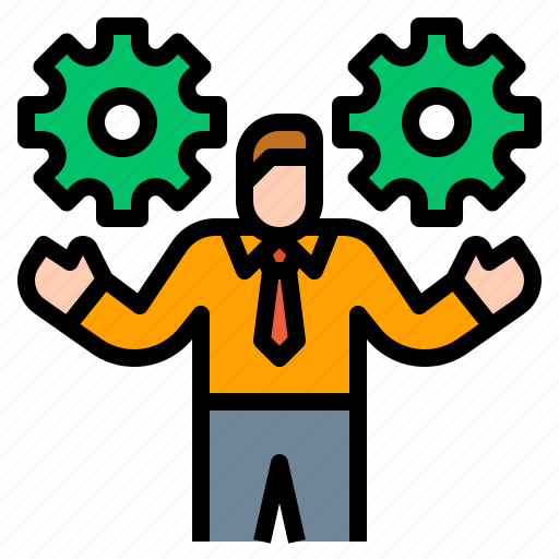 Businessman, human, management, presentation, resources, strategy icon - Download on Iconfinder