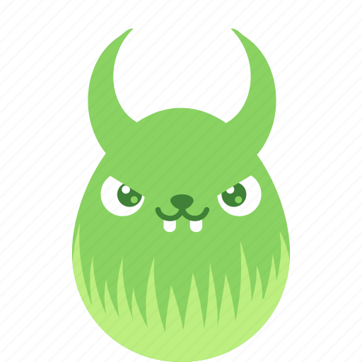 Bunny, demon, easter, egg, emoji, emotion, rabbit icon - Download on Iconfinder