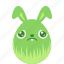 bunny, easter, egg, emoji, emotion, rabbit, sad 