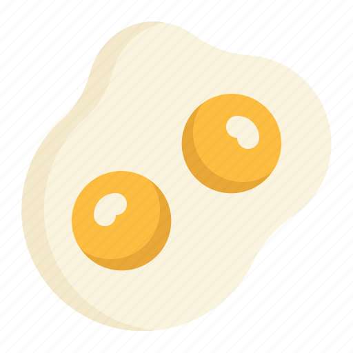 Breakfast, double, egg, food, organic, side, sunny icon - Download on Iconfinder