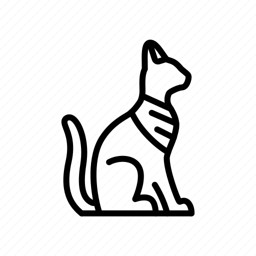 Egypt, cat, excursion icon - Download on Iconfinder