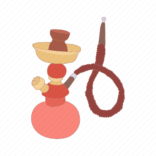 Cartoon, east, egypt, hookah, pipe, smoke, tobacco icon - Download on  Iconfinder