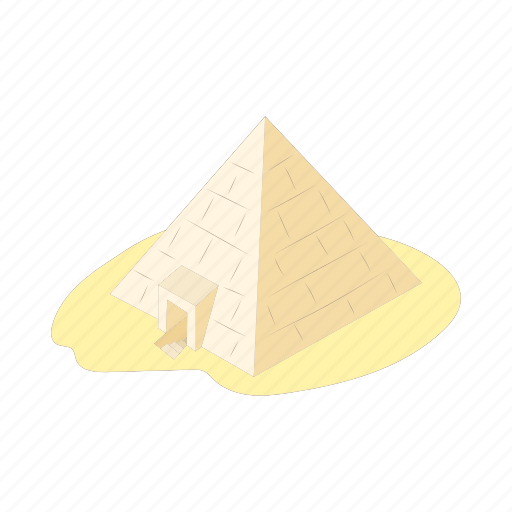 Ancient, cairo, cartoon, desert, egypt, giza, pyramid icon - Download on Iconfinder