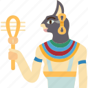bastet, goddess, worship, ancient, egyptian 