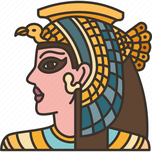 Cleopatra, queen, egypt, ancient, pharaoh icon - Download on Iconfinder