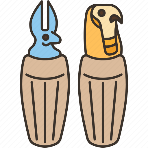 Jar, afterlife, ancient, egypt, pharaoh icon - Download on Iconfinder