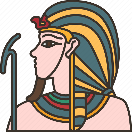 Pharaoh, monarch, ruler, egypt, ancient icon - Download on Iconfinder