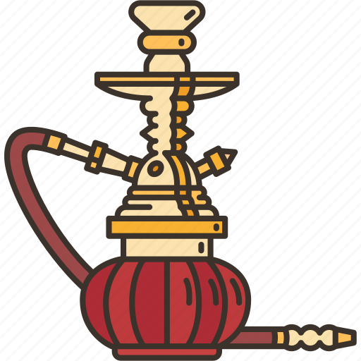 Shisha, hookah, smoke, tobacco, relaxation icon - Download on Iconfinder