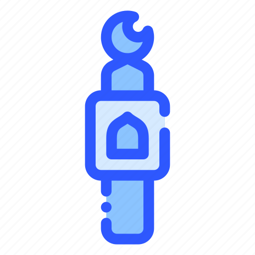 Minaret, mosque, tower, islamic, architecture, call, to icon - Download on Iconfinder