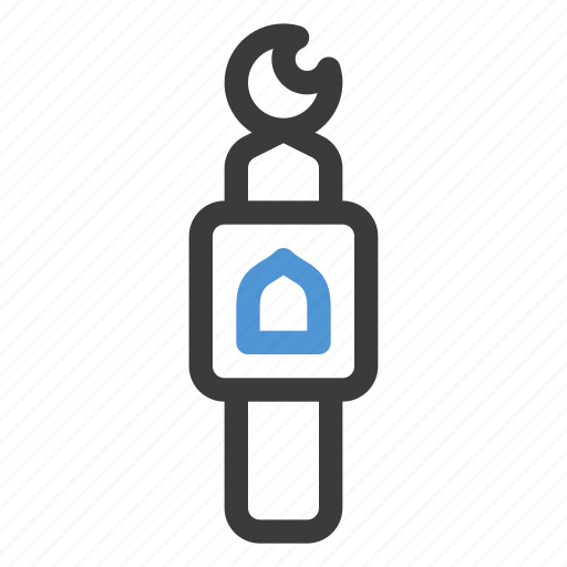 Minaret, mosque, tower, islamic, architecture, call, to icon - Download on Iconfinder