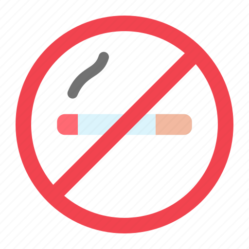No, smoking, prohibition, restriction, tobacco, cigarette icon - Download on Iconfinder
