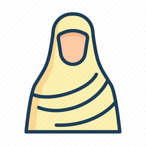 Mukenah, muslimah, religious, hijab, woman, islam icon - Download on Iconfinder