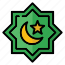 islam, mosaic, muslim, ramadan, religion, islamic, moon, star