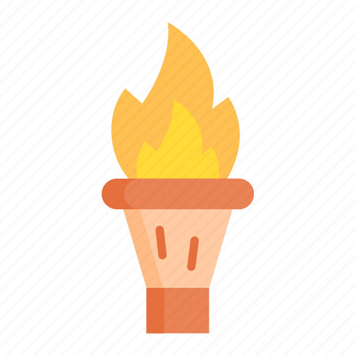Torch, fire, flame, light, carnival icon - Download on Iconfinder