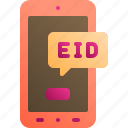 chat, eid, handphone, message, mobile