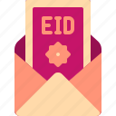 eid, envelope, gift, greeting, money 