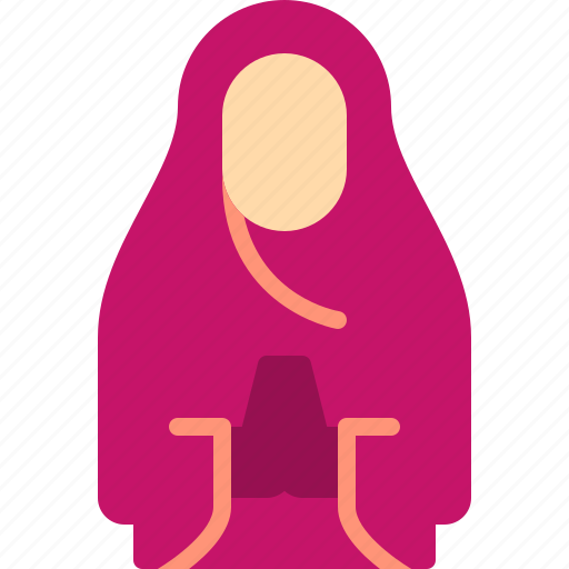 Al, avatar, eid, ftr, hijab, moslemah, woman icon - Download on Iconfinder