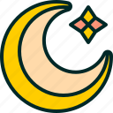 crescent, eid, islamic, moon, ramadan