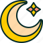 crescent, eid, islamic, moon, ramadan 