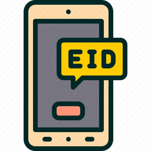 Chat, eid, handphone, message, mobile icon - Download on Iconfinder
