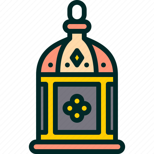Al, eid, ftr, lamp, lantern, light, sign icon - Download on Iconfinder