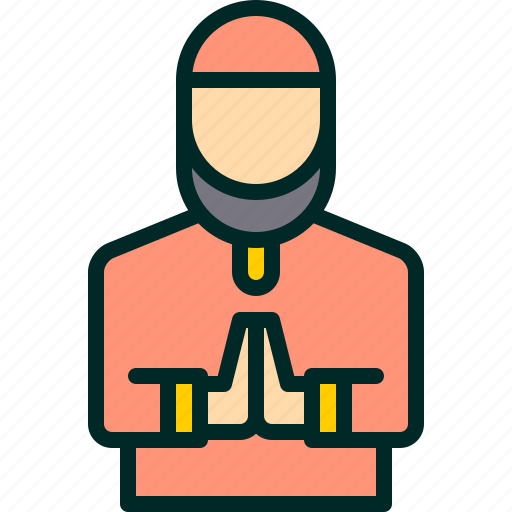 Al, avatar, beard, eid, ftr, man, moslem icon - Download on Iconfinder