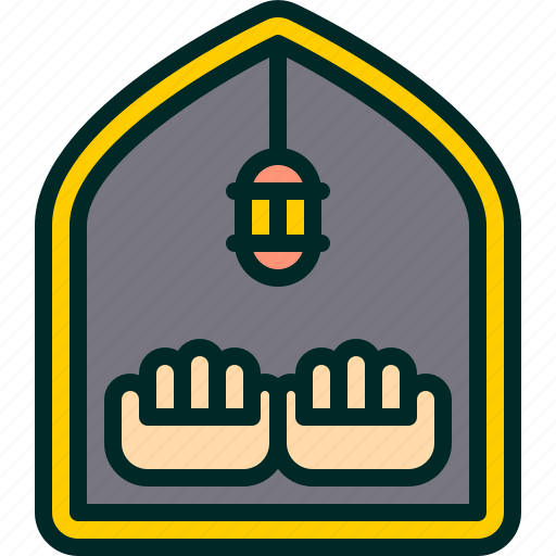 Hands, lentern, muslim, pray, ramadan icon - Download on Iconfinder