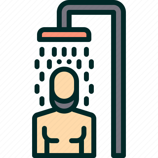 Bath, before, eid, muslim, shower icon - Download on Iconfinder