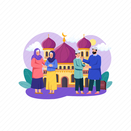 Mosque, kareem, mubarak, ramadan, muslim, eid-ul-adha, eid ul adha illustration - Download on Iconfinder