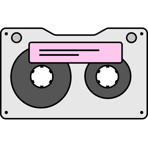 80s, eighties, music, tape icon - Free download