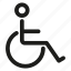 disability, disable, service, wheelchair 