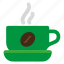 cafe, coffee, cup, drink, green 