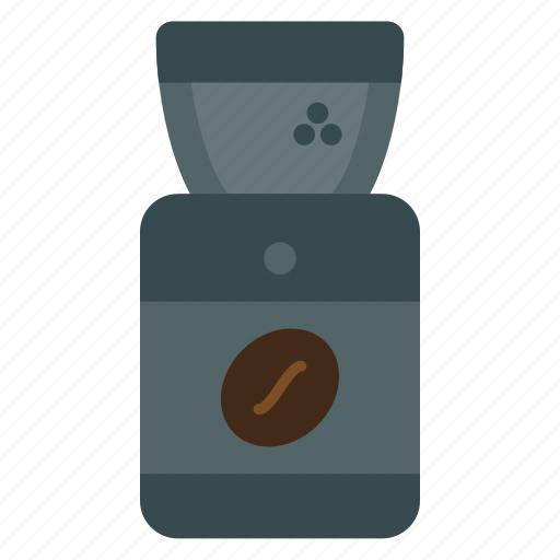 Appliances, coffee, gray, grinder icon - Download on Iconfinder