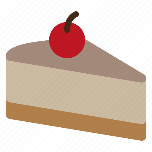 Cake, cheesecake, cherry, dessert icon - Download on Iconfinder