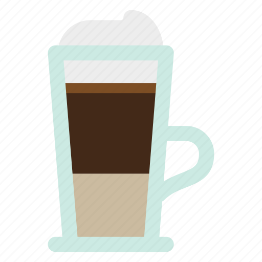 Cafe, coffee, drink, latte icon - Download on Iconfinder