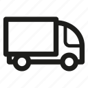 lorry, transport, van, vehicle