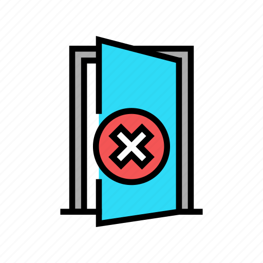 Open, door, prohibition, safe, children, child icon - Download on Iconfinder