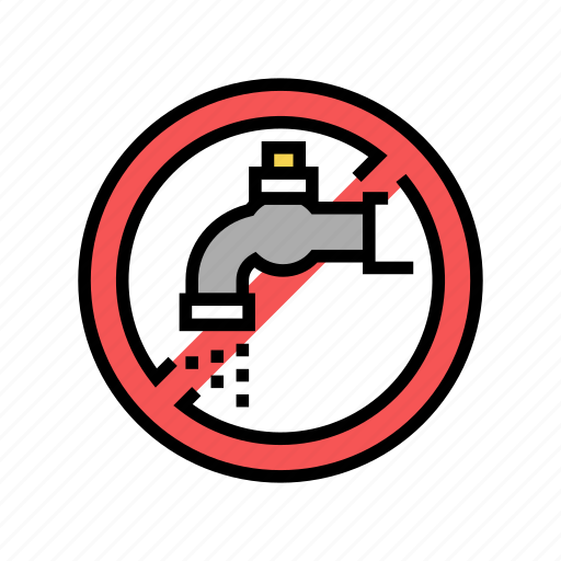 Water, faucet, children, safe, prohibition, child icon - Download on Iconfinder