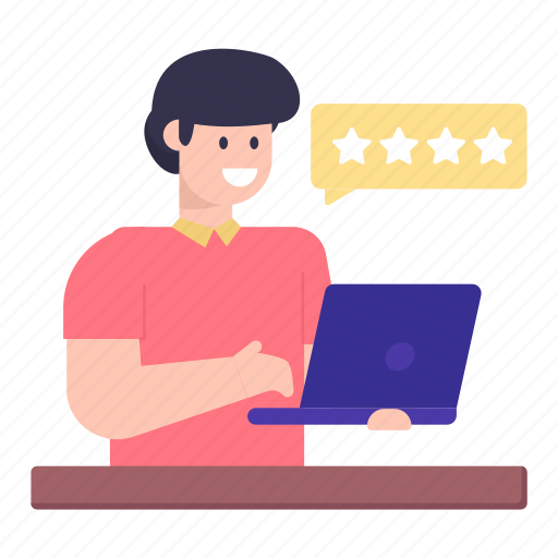 Student ratings, star ratings, student rankings, feedback, review illustration - Download on Iconfinder