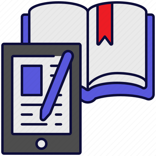 Elearning, school, book, study, course, ebook, online icon - Download on Iconfinder