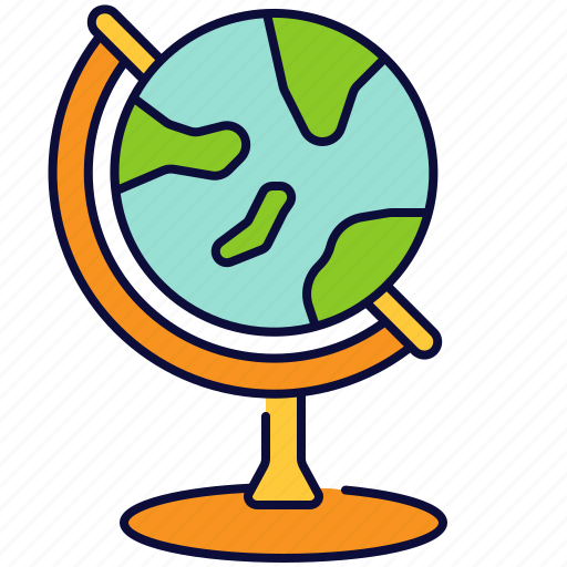 Globe, geography, education, earth, planet, grid, maps icon - Download on Iconfinder
